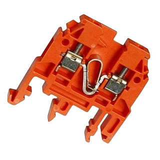 Řadová svorka RSA 2,5 A oranžová