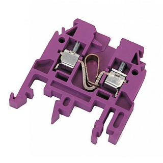 Řadová svorka RSA 2,5 A fialová