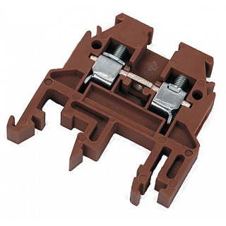 Řadová svorka RSA 4 A hnědá