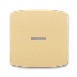 Kryt vypínače ABB Tango 3558A-A653 D béžová s průhledným průzorem pro doutnavku