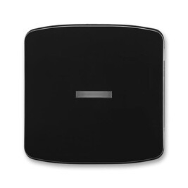 Kryt vypínače ABB Tango 3558A-A653 N černá s průhledným průzorem pro doutnavku