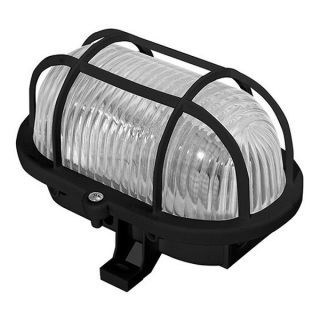 PANLUX SOP-60/C Svítidlo OVAL 60 PLAST černý