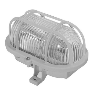 PANLUX SOP-60/S Svítidlo OVAL 60 PLAST šedý