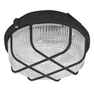 PANLUX SKP-100/C Svítidlo KRUH 100W černý