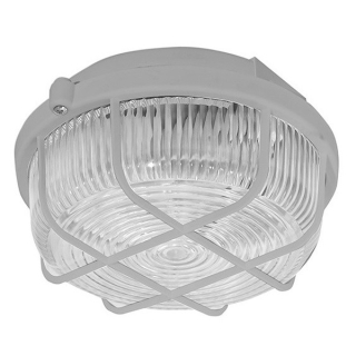 PANLUX SKP-100/S Svítidlo KRUH 100W šedý