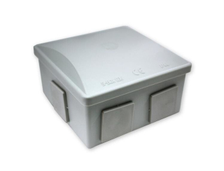 Krabice S-BOX 036 80x80x40 IP44+průchodky hranaté