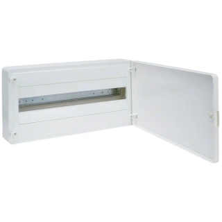 HAGER VS122PD Rozvodnice nástěnná golf, IP40, 1-řadá, 22 modulů, plná dvířka