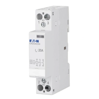 EATON 135181 CR2020230 Instalační stykač, Uc=230V AC/DC, In=20A, 2zap. kont.