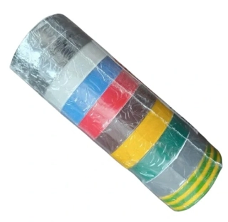 Izolační páska MIX barevný set 10 ks (PVC, návin 10 m, 40 kV)