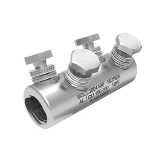 MOREK MSCL3004A00 Kabelová trhací spojka MSCL300 Al/Cu 150-300mm2, 4x Al šroub, 12kV