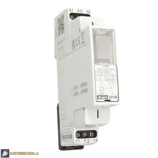 ELKO-EP 2257 VS116K/bílá Pomocné relé 1x16A přepínací, AC 230V, AC/DC 24V
