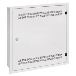 SOLARIX 86000562 SOHO LC-18 Rozvaděč do zdi s lišt. 2U, 4U a 11U, 550x550 bílá s rámečkem