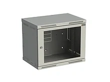 SOLARIX 83000083L SENSA-9U-64-11-G Rozvaděč nástěnný SENSA 9U 400mm, dveře sklo