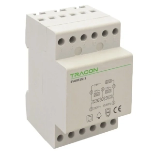 Tracon EVOBT15/1 Modulární zvonkový transformátor