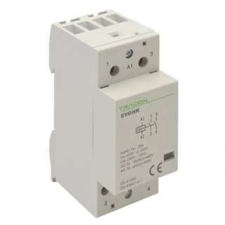 Tracon EVOHK2-63 Modulární stykač, 230V, 50Hz, 2 Mod, 2×NO, AC1/AC7a, 63A