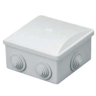 Krabice S-BOX 036 SK, 80x80x40 IP44+průchodky