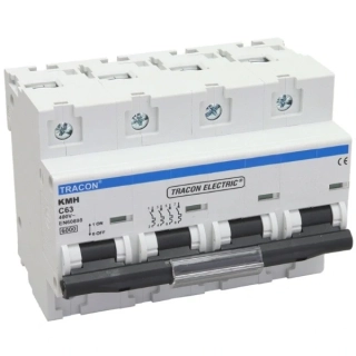 Tracon KMH-4125 Výkonový jistič, 4P, charakteristika C, 125A, 6kA