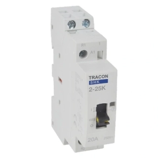 Tracon SHK2-25K Modulární stykač 1 Mod, 2×NO s páčkou
