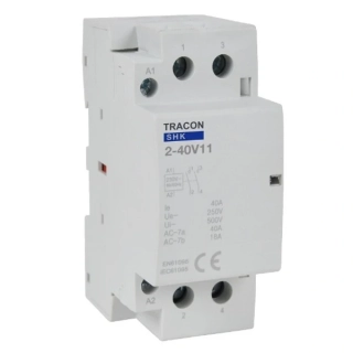 Tracon SHK2-40V11 Modulární stykač 2 Mod, 1×NO+1×NC