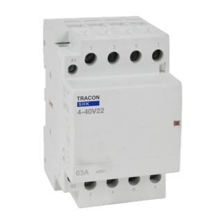 Tracon SHK4-40V22 Modulární stykač 3 Mod, 2×NO+2×NC