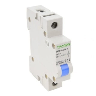 Tracon SLJL-AC24-K Modulární kontrolka Led, modrá, 24V AC