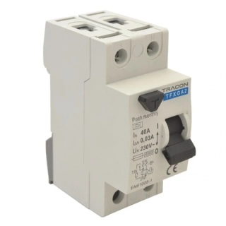 Tracon TFXGA2-16030 Proudový chránič, 2 pól G/A, 16A, 30mA, 10kA, G/A (ÖVE E 8601)