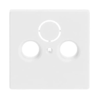 ABB 2CKA001724A4293, FUTURE Kryt zásuvky TV+R+SAT; mechová bílá