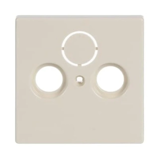 ABB 2CKA001724A2758, FUTURE Kryt zásuvky TV+R+SAT; slonová kost