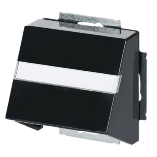 ABB 2CKA001724A4253, FUTURE Kryt zásuvky komunikační, s popisový polem; antracit