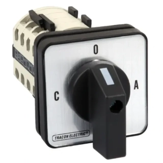 Voltmetrový vačkový přepínač fázového napětí Tracon TKU-F