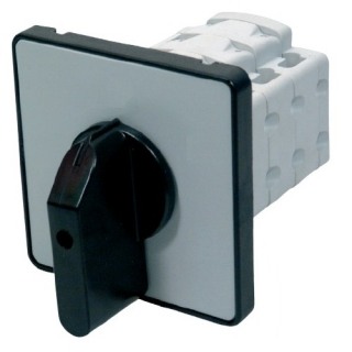 SEZ S10 JD 2352 C8 Vestavný vačkový spínač s čelní deskou, bez polohy 0, 10A, 1-2-3