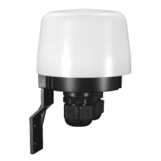 Tracon ALK-OUT2 Venkovní soumrakový spínač 230 V, 50 Hz, 10 A, <5 - 50 lx, IP66