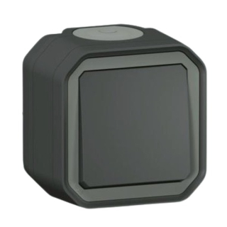 LEGRAND 069761L Plexo IP55 spínač č.6 povrchchová montáž, antracit