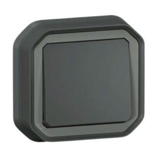 LEGRAND 069881L Plexo IP55 spínač č.6 zapuštěný, antracit