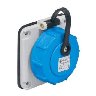 TP Electric 3101-377-0900  Vestavná zásuvka, s bezpečnostní clonkou 1x16A / IP68