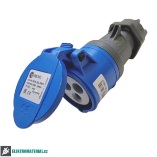 TP Electric 3020-304-0901 Spojovací zásuvka, Quick connect 3x16A / IP44