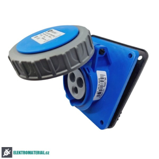 TP Electric 3021-309-0900 Vestavná zásuvka, úhlová, Quick Connect 3x16A / IP67