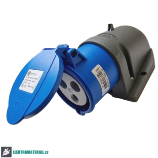 TP Electric 3024-307-0900 Nástěnná zásuvka, Quick Connect 3x32A / IP44