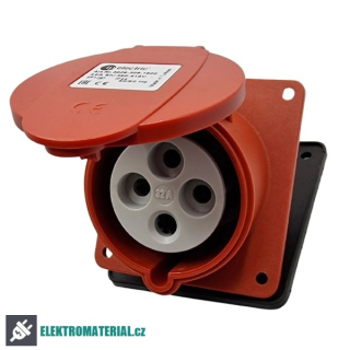 TP Electric 3026-309-1600 Vestavná zásuvka, úhlová, Quick Connect 4x32A / IP44