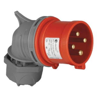 TP Electric 3026-302-1600 Spojovací vidlice, úhlová, Quick Connect 4x32A / IP44