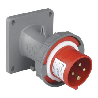 TP Electric 3027-318-1600 Vestavná přívodka, úhlová, Quick Connect 4x32A / IP67