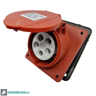 TP Electric 3105-309-1600 Vestavná zásuvka, úhlová 5x16A / IP44