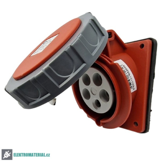 TP Electric 3008-309-1600 Vestavná zásuvka, úhlová, Quick Connect 5x32A / IP67