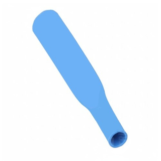 Tracon ZS032K Smršťovací bužírka Polyetylen 3,2/1,6 mm, světle modrá, délka 1m