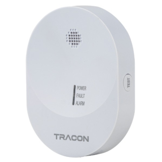 Tracon CO216LA Detektor oxidu uhelnatého (CO) 3 VDC, 2,4 Ah, >85 dB