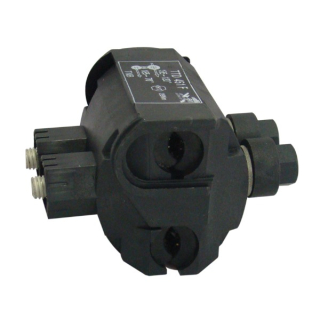 Tracon TSZL6-4 Odbočná propichovací svorka k vzdušnému vedení, 120-185/70-185mm2, 6kV, 2x šroub M8