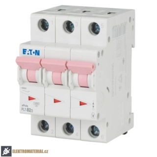 Třífázový jistič Eaton 165116 PL7-B2/3 na DIN lištu