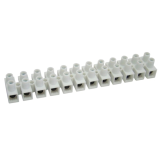 Tracon S30A-H Svorkovnice 12 článkové, přírodní 16mm2, 450VAC, 63A, PP
