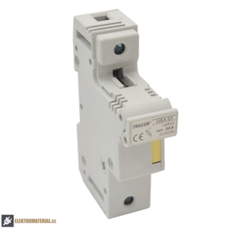 Tracon HBA-1P-50 Pojistkový odpínač k válcové pojistce 50A, 14x51mm; Un=230V/400V