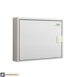 Noark 113280 PNS-SD 12 Plastová rozvodnice, bílá dvířka, montáž na omítku, IP40, 1 řady, 1x12 modulů